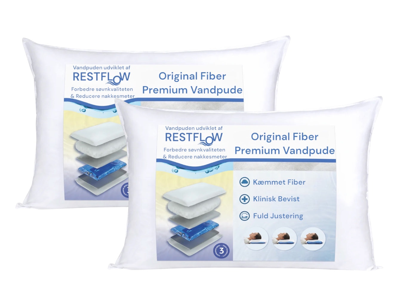 Restflow Vandpude - Premium Fiber